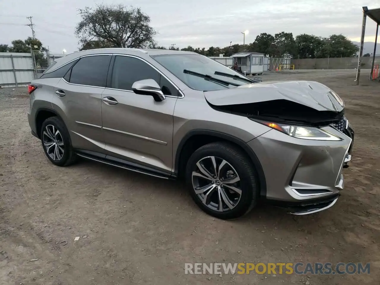 4 Фотография поврежденного автомобиля 2T2HZMAA6MC187176 LEXUS RX350 2021