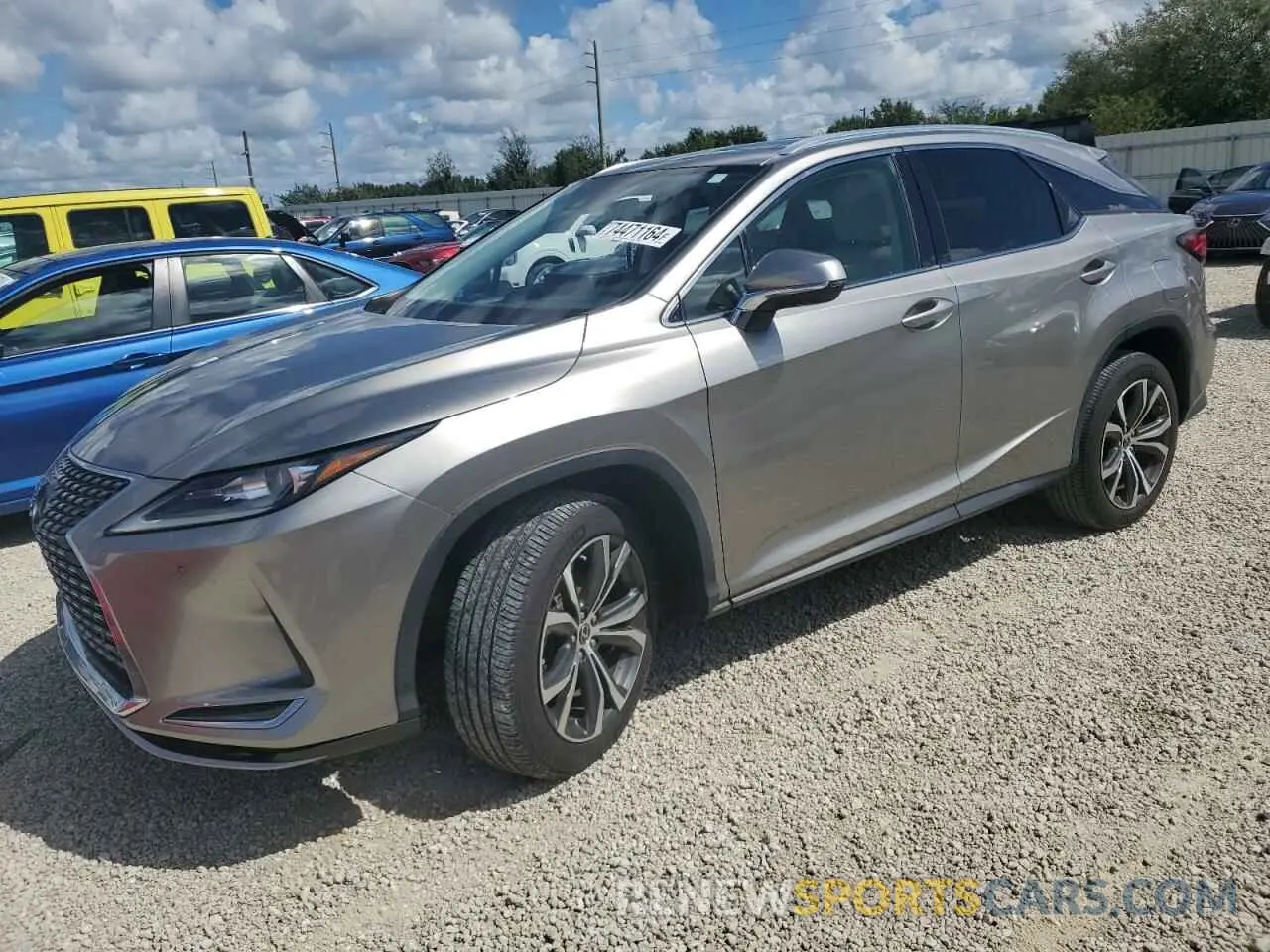 1 Фотография поврежденного автомобиля 2T2HZMAA6MC189882 LEXUS RX350 2021