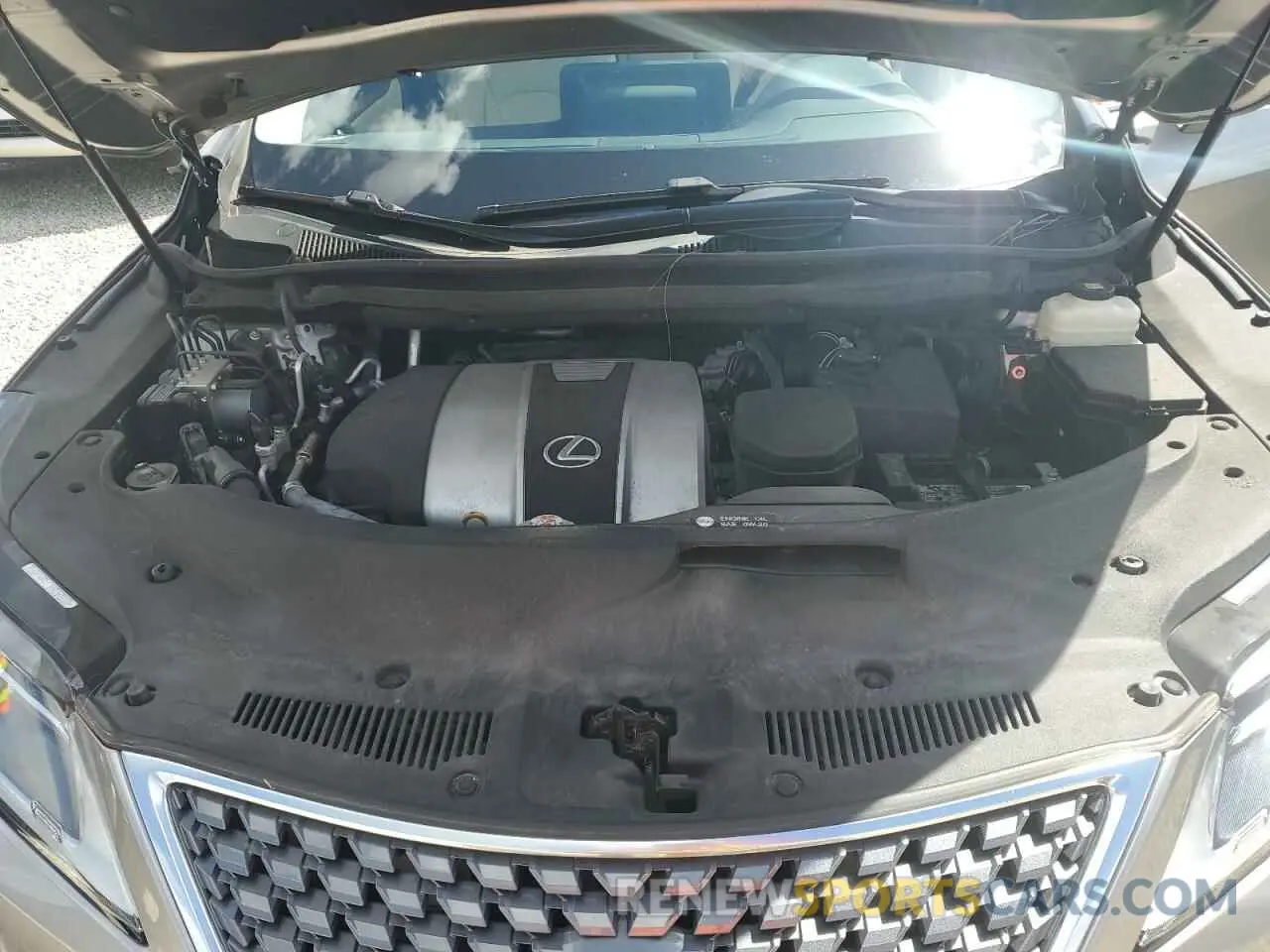 11 Фотография поврежденного автомобиля 2T2HZMAA6MC189882 LEXUS RX350 2021