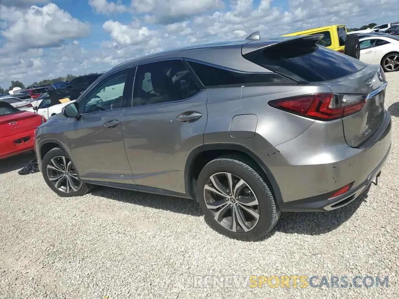 2 Фотография поврежденного автомобиля 2T2HZMAA6MC189882 LEXUS RX350 2021