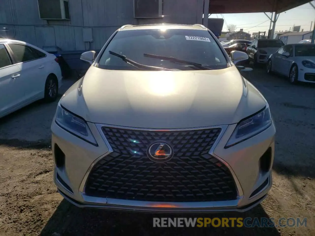 5 Фотография поврежденного автомобиля 2T2HZMAA6MC201352 LEXUS RX350 2021