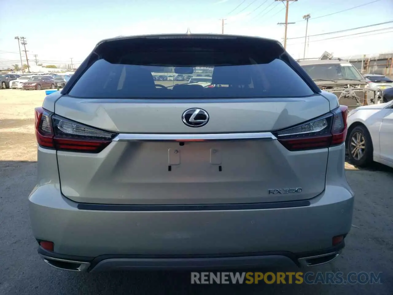 6 Фотография поврежденного автомобиля 2T2HZMAA6MC201352 LEXUS RX350 2021