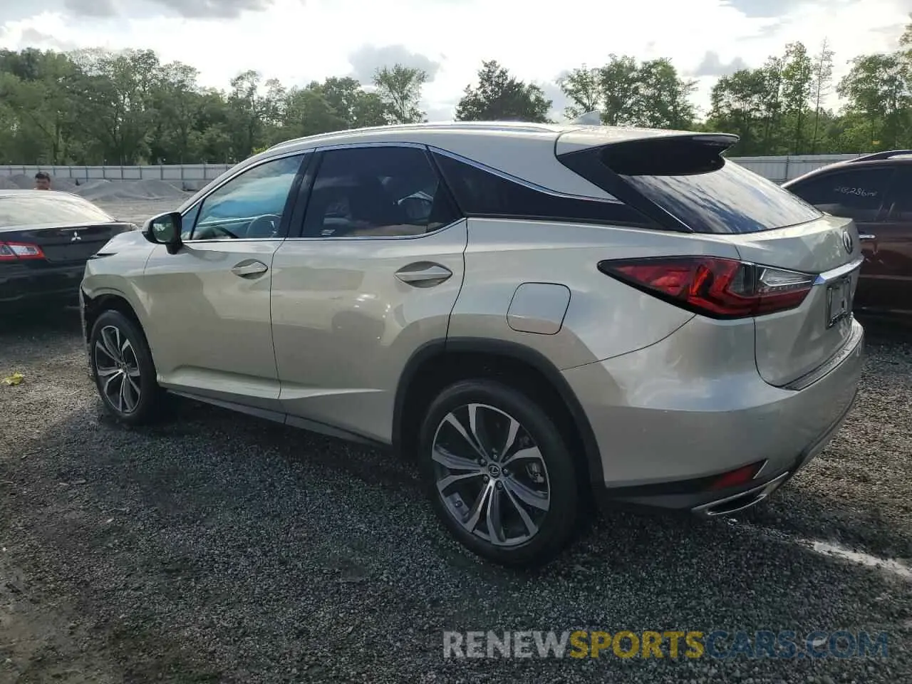 2 Photograph of a damaged car 2T2HZMAA6MC208608 LEXUS RX350 2021