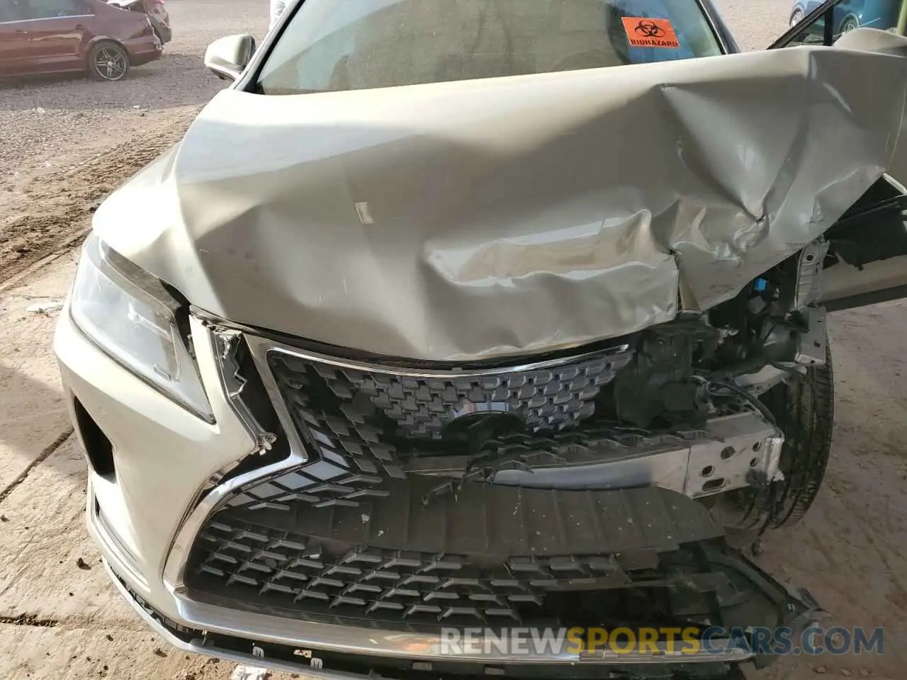 12 Photograph of a damaged car 2T2HZMAA8MC203040 LEXUS RX350 2021