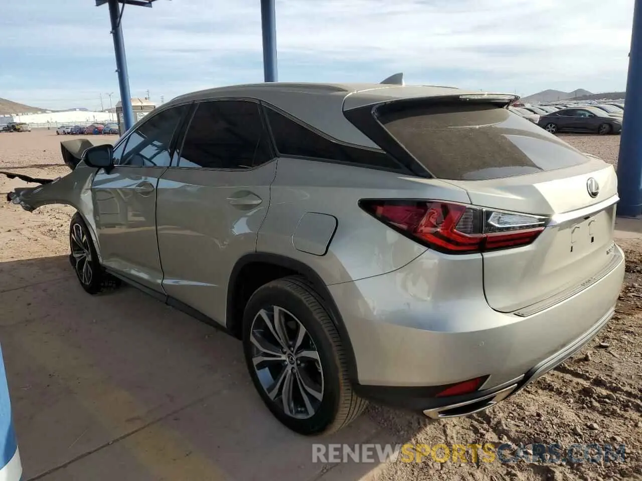 2 Photograph of a damaged car 2T2HZMAA8MC203040 LEXUS RX350 2021