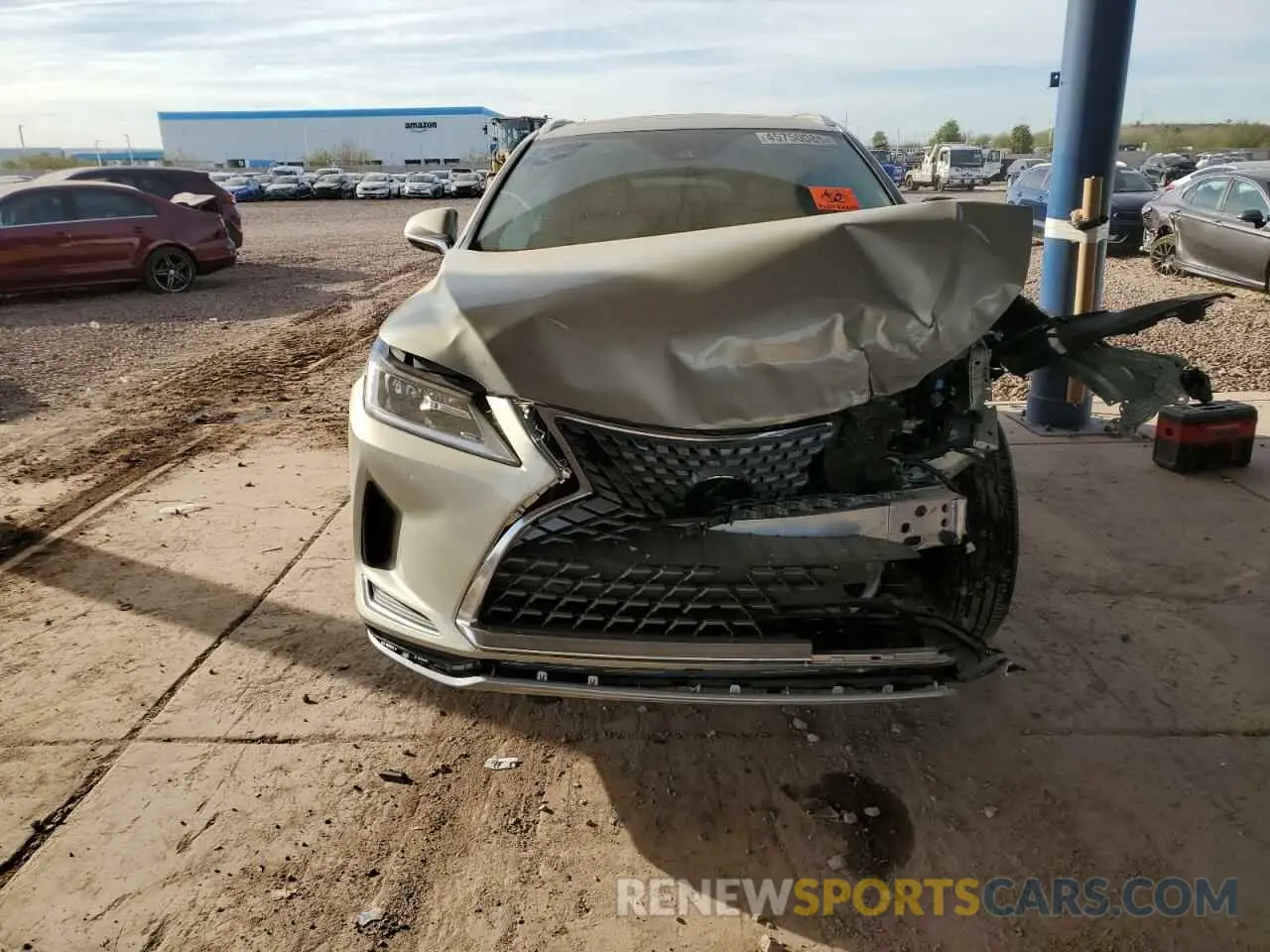 5 Photograph of a damaged car 2T2HZMAA8MC203040 LEXUS RX350 2021
