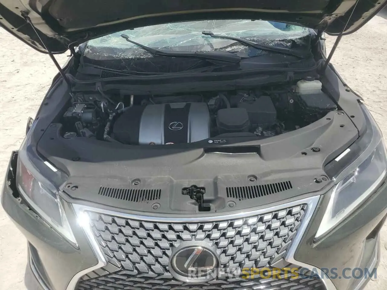12 Photograph of a damaged car 2T2HZMAA9MC196096 LEXUS RX350 2021