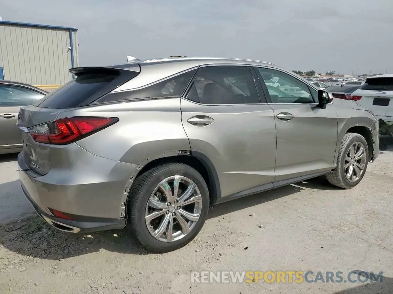 3 Photograph of a damaged car 2T2HZMAA9MC204231 LEXUS RX350 2021