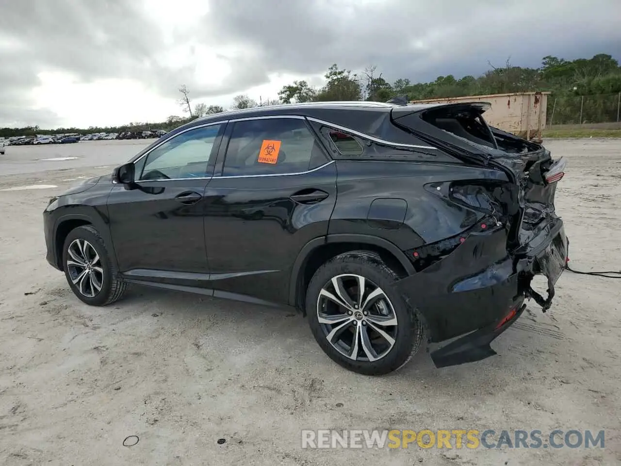 2 Photograph of a damaged car 2T2HZMAA9MC210496 LEXUS RX350 2021