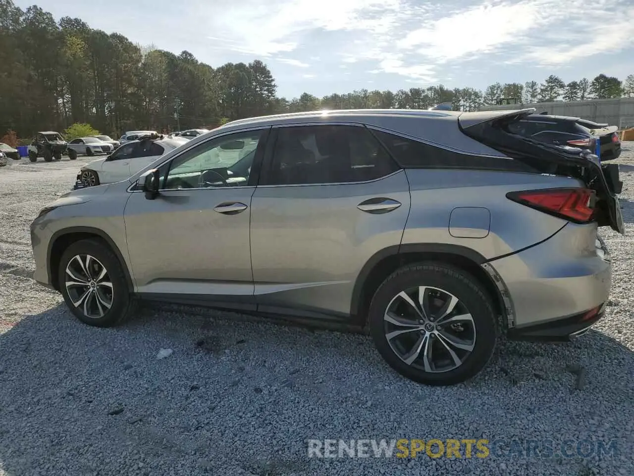 2 Photograph of a damaged car 2T2HZMAA9MC213673 LEXUS RX350 2021