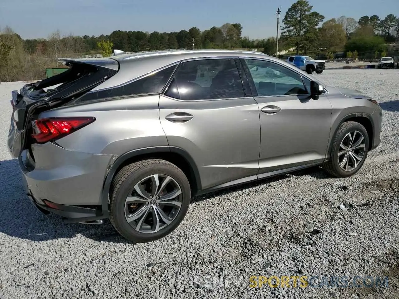 3 Photograph of a damaged car 2T2HZMAA9MC213673 LEXUS RX350 2021