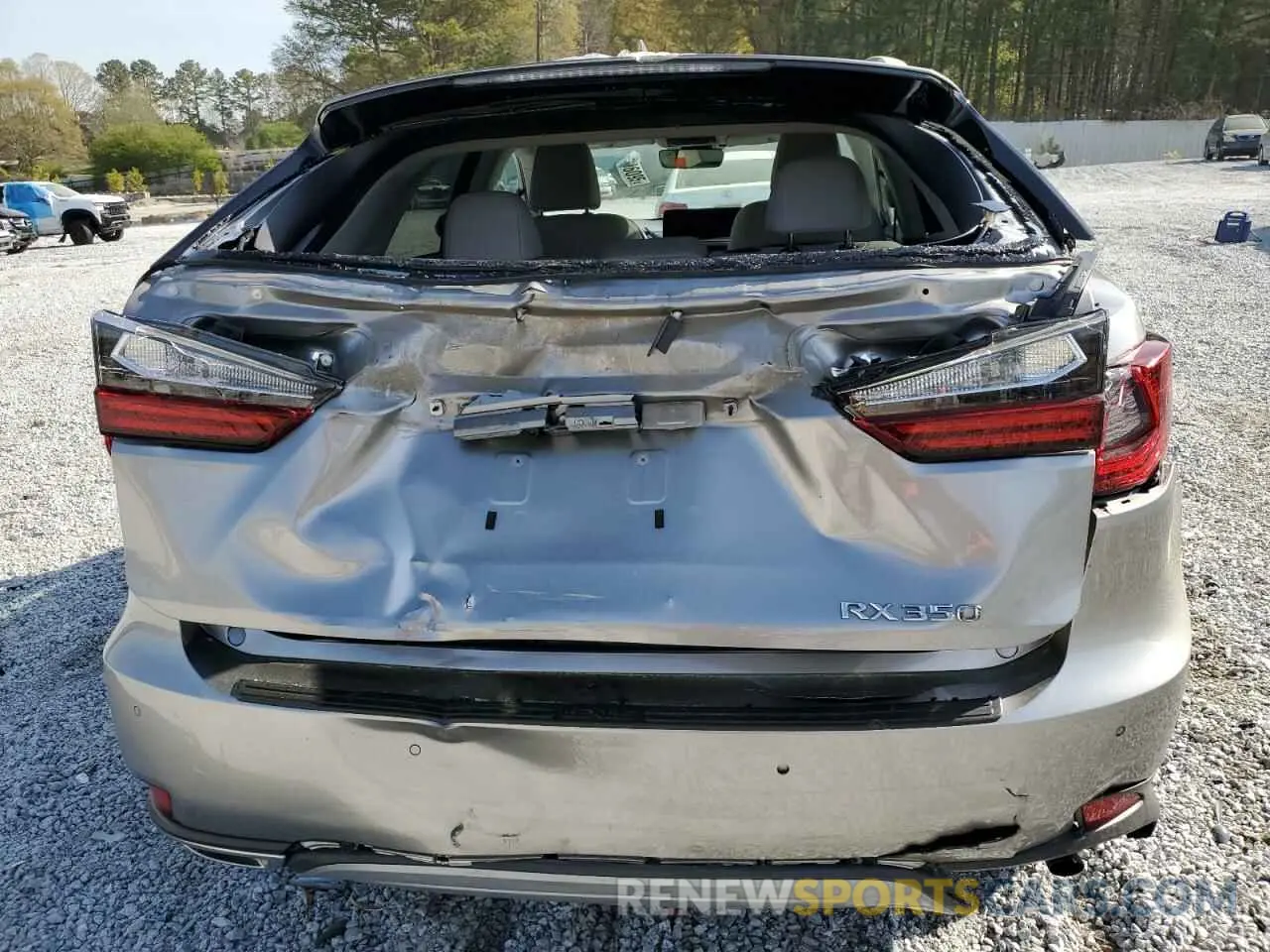 6 Photograph of a damaged car 2T2HZMAA9MC213673 LEXUS RX350 2021