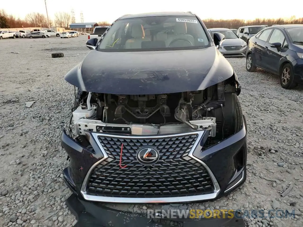5 Фотография поврежденного автомобиля 2T2HZMAAXMC182742 LEXUS RX350 2021