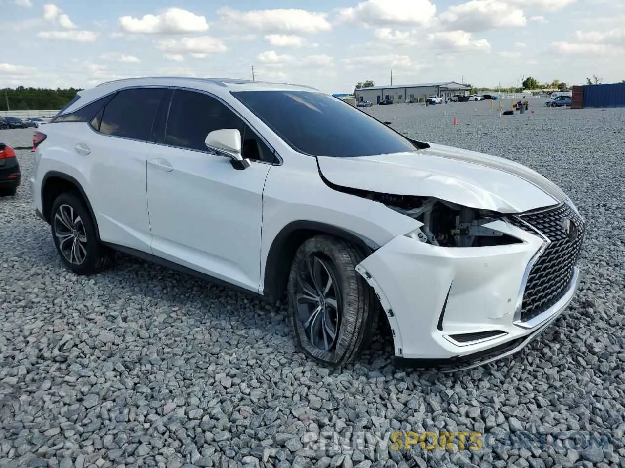 4 Photograph of a damaged car 2T2HZMAAXMC196690 LEXUS RX350 2021