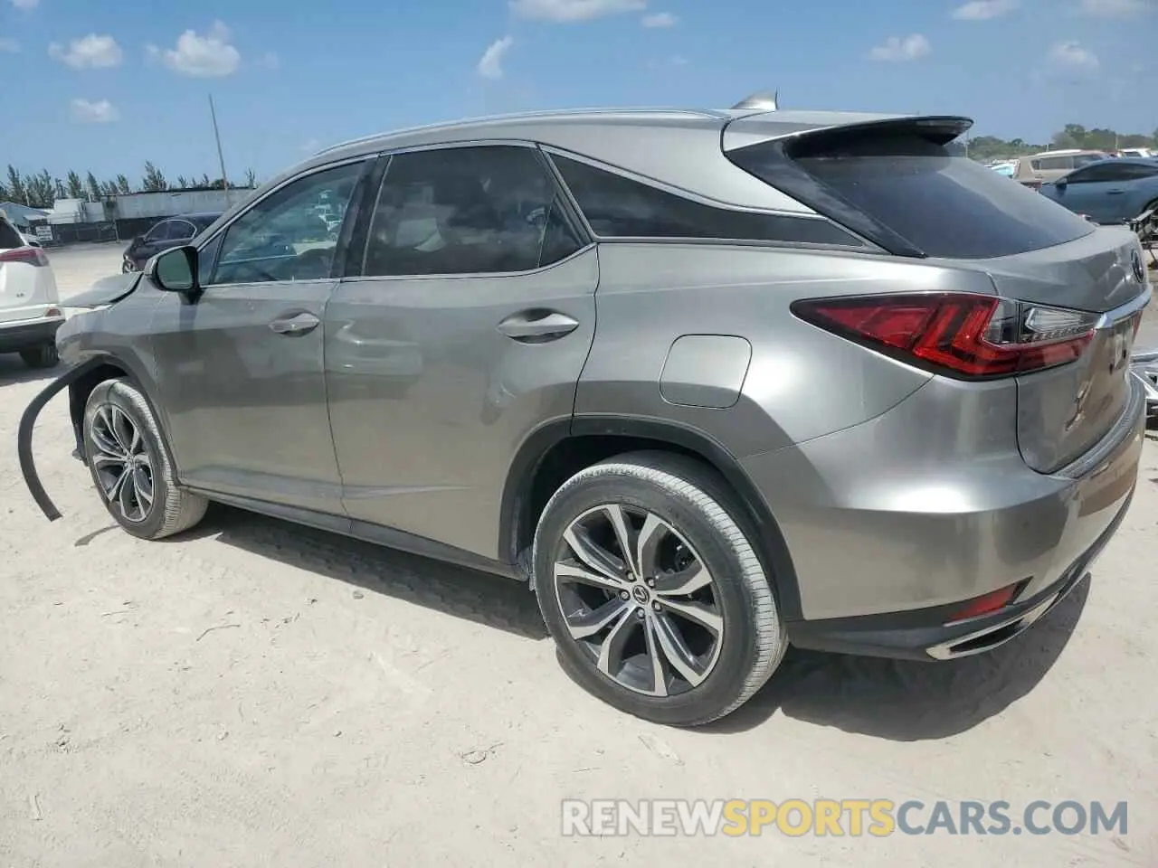 2 Фотография поврежденного автомобиля 2T2HZMAAXMC216274 LEXUS RX350 2021