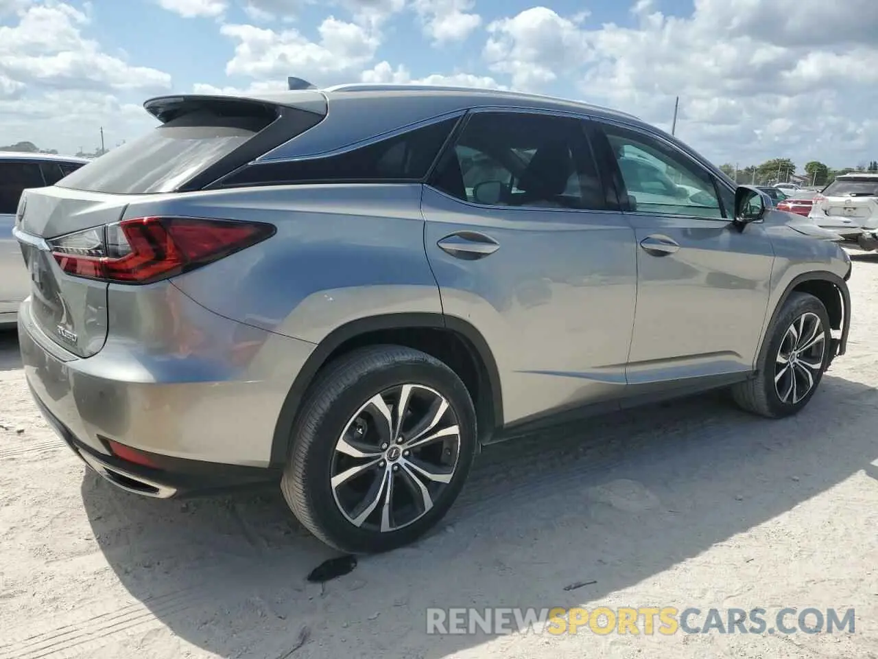 3 Фотография поврежденного автомобиля 2T2HZMAAXMC216274 LEXUS RX350 2021