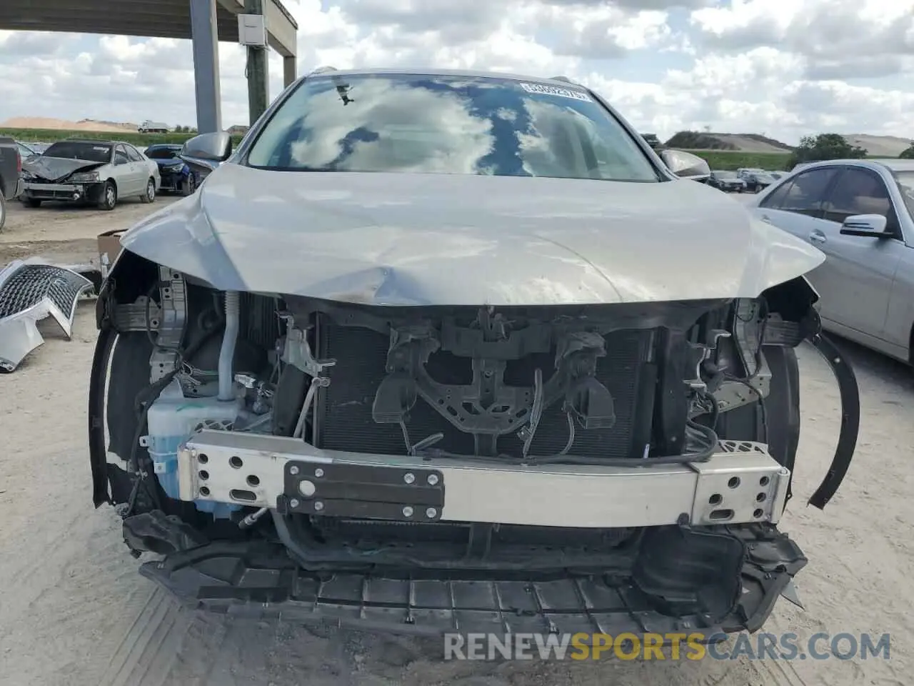 5 Фотография поврежденного автомобиля 2T2HZMAAXMC216274 LEXUS RX350 2021