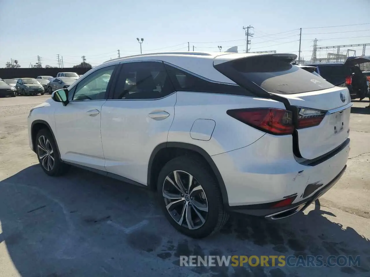 2 Photograph of a damaged car 2T2HZMAAXMC218333 LEXUS RX350 2021