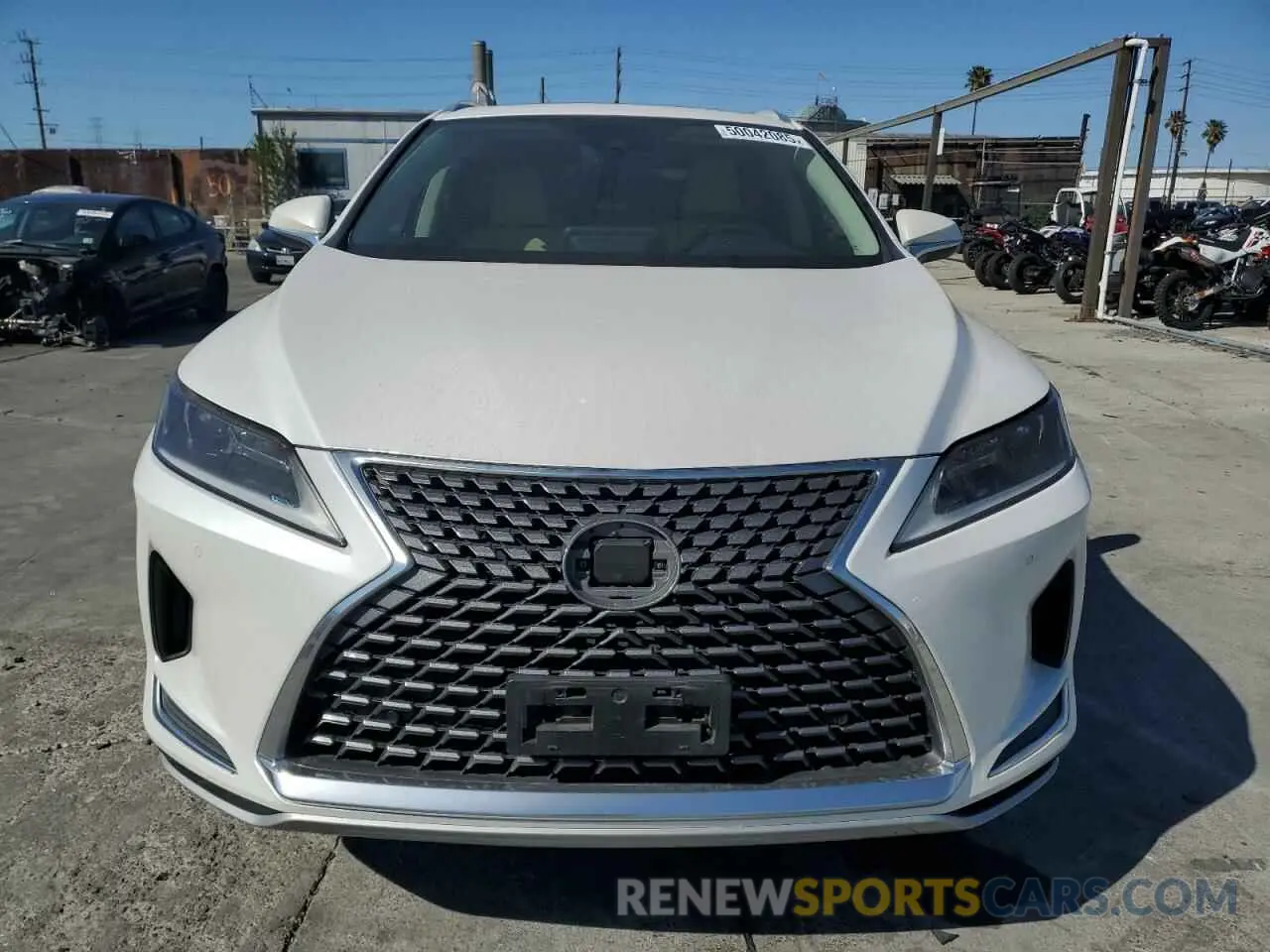5 Photograph of a damaged car 2T2HZMAAXMC218333 LEXUS RX350 2021