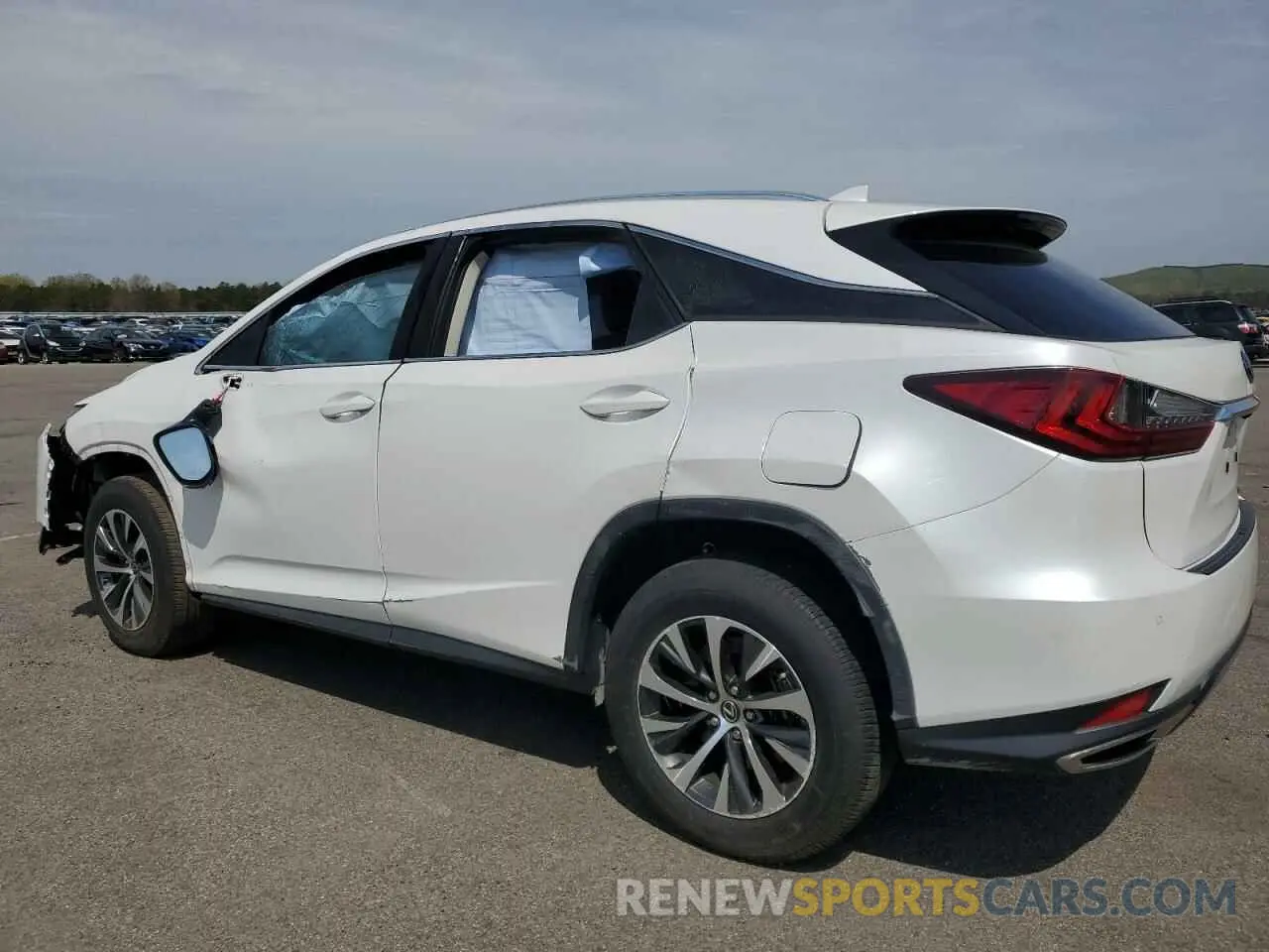 2 Photograph of a damaged car 2T2HZMDA0MC275930 LEXUS RX350 2021