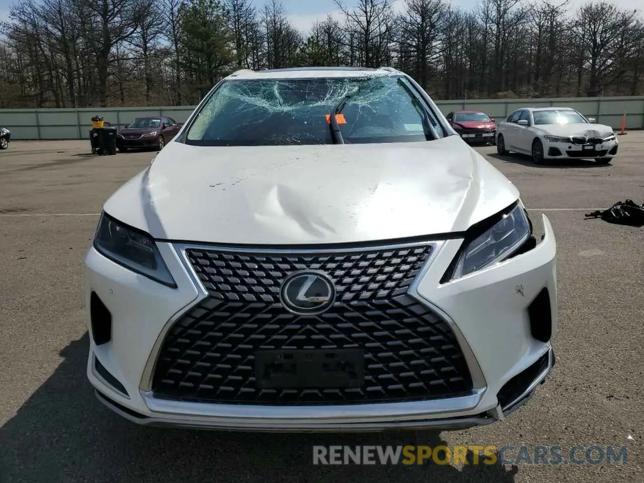 5 Photograph of a damaged car 2T2HZMDA0MC275930 LEXUS RX350 2021