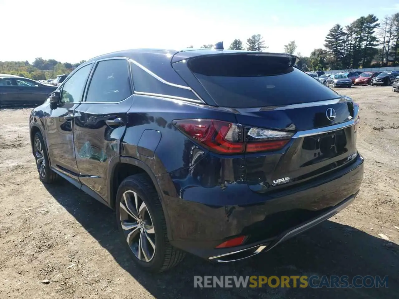 3 Фотография поврежденного автомобиля 2T2HZMDA1MC268176 LEXUS RX350 2021