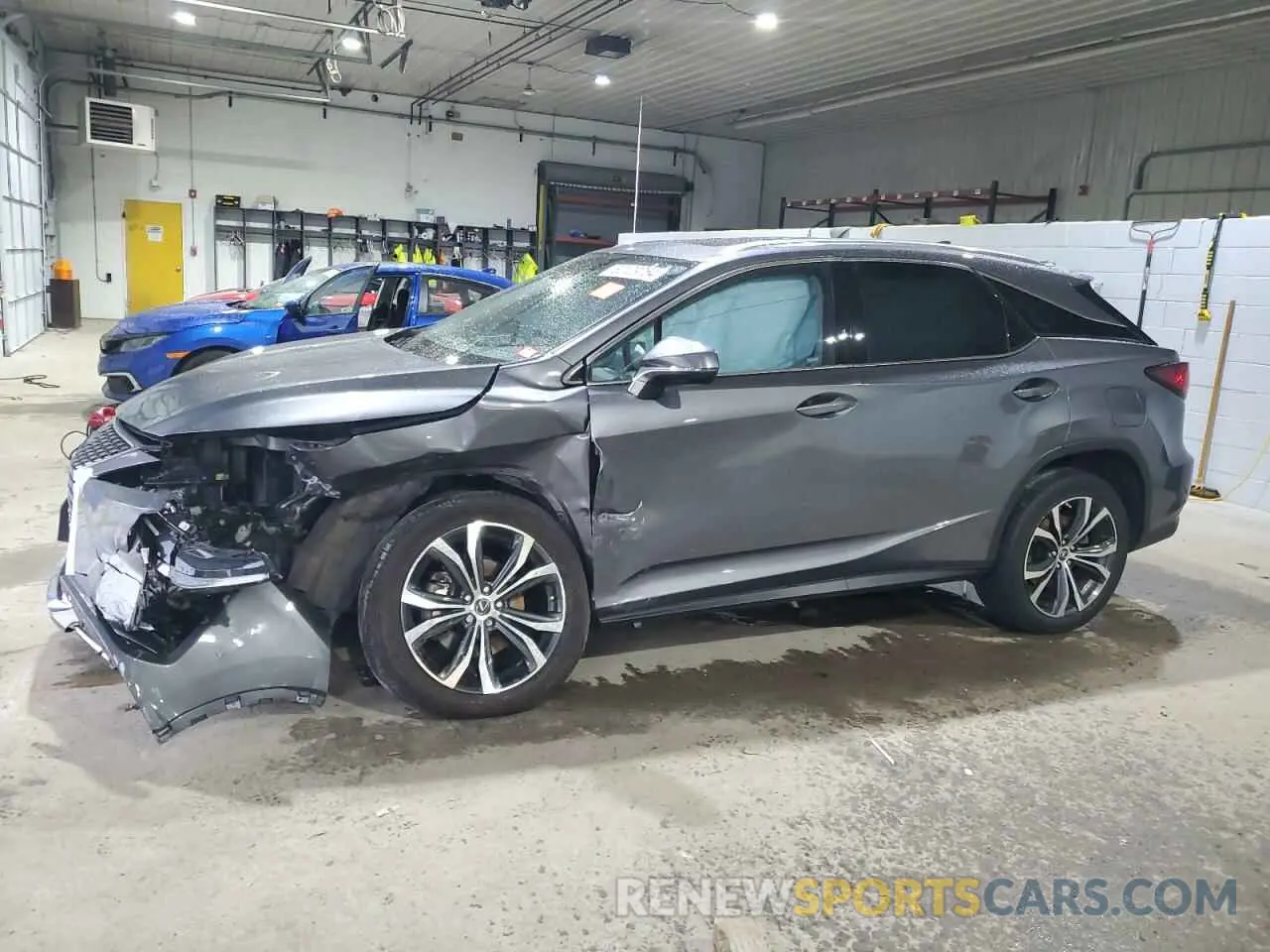 1 Photograph of a damaged car 2T2HZMDA1MC287388 LEXUS RX350 2021