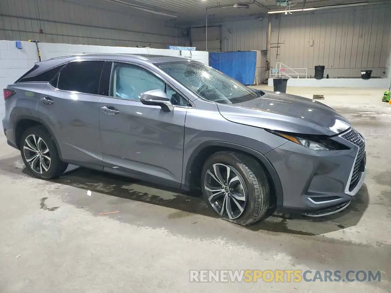 4 Photograph of a damaged car 2T2HZMDA1MC287388 LEXUS RX350 2021