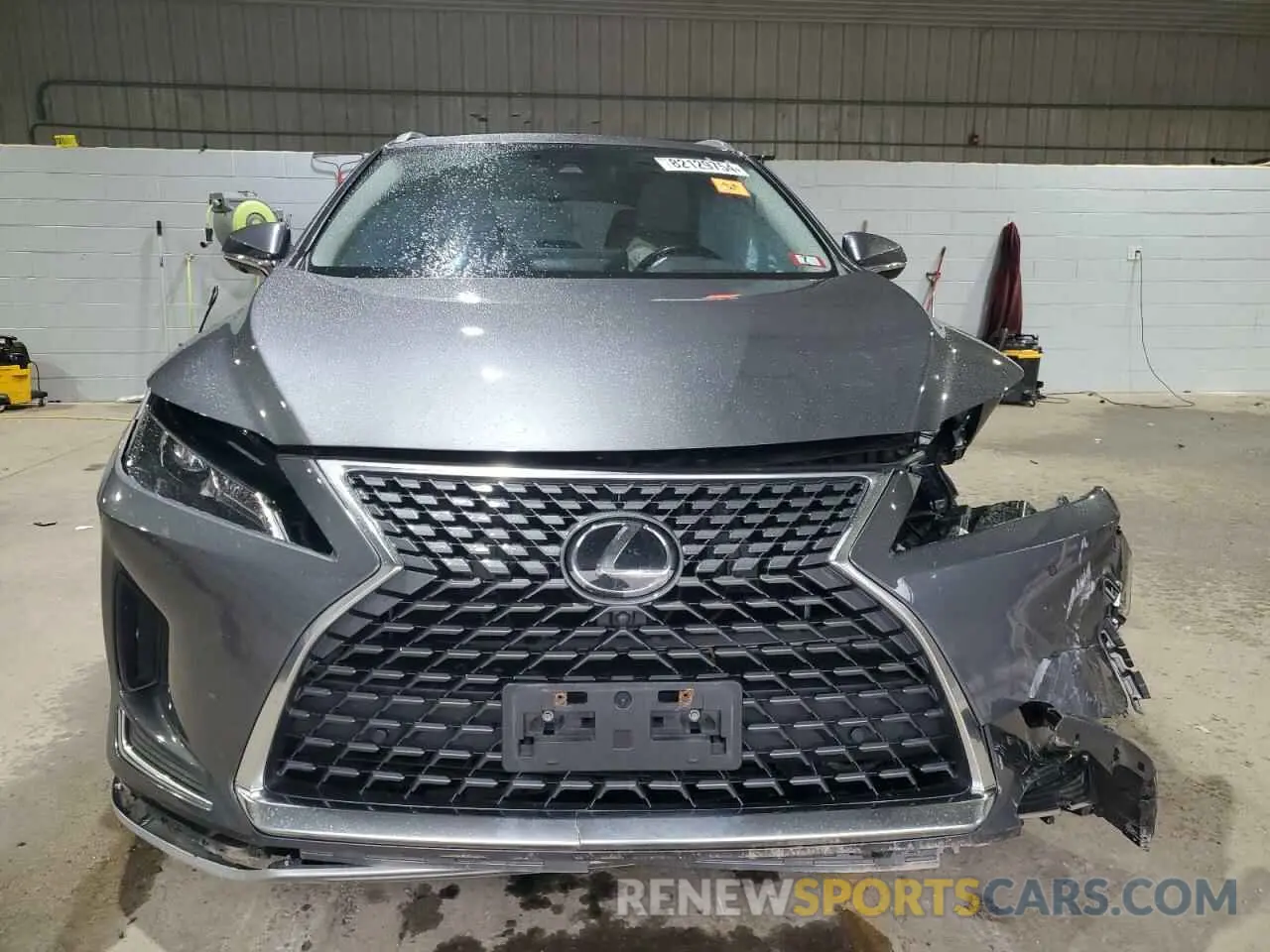 5 Photograph of a damaged car 2T2HZMDA1MC287388 LEXUS RX350 2021