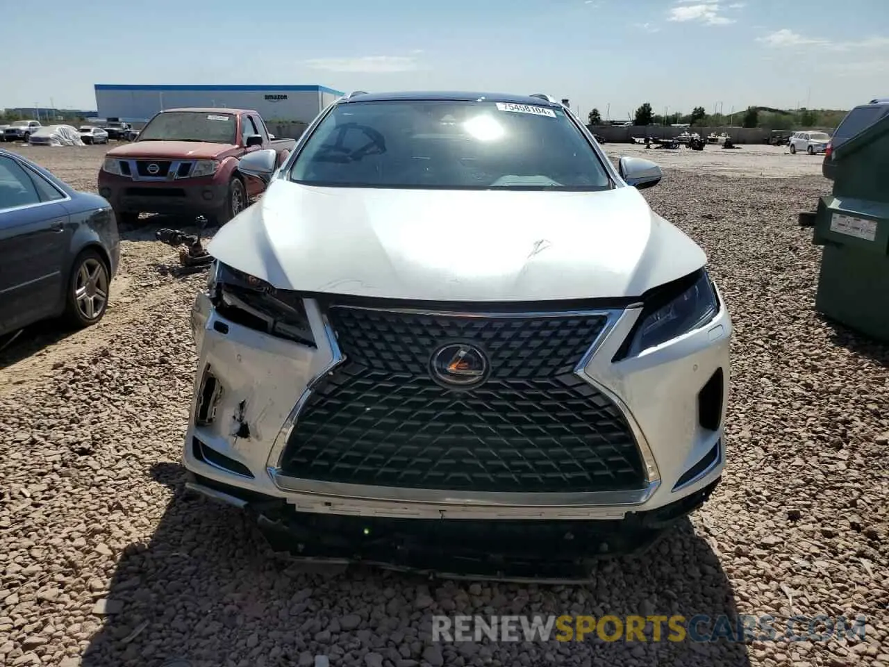 5 Photograph of a damaged car 2T2HZMDA1MC298732 LEXUS RX350 2021