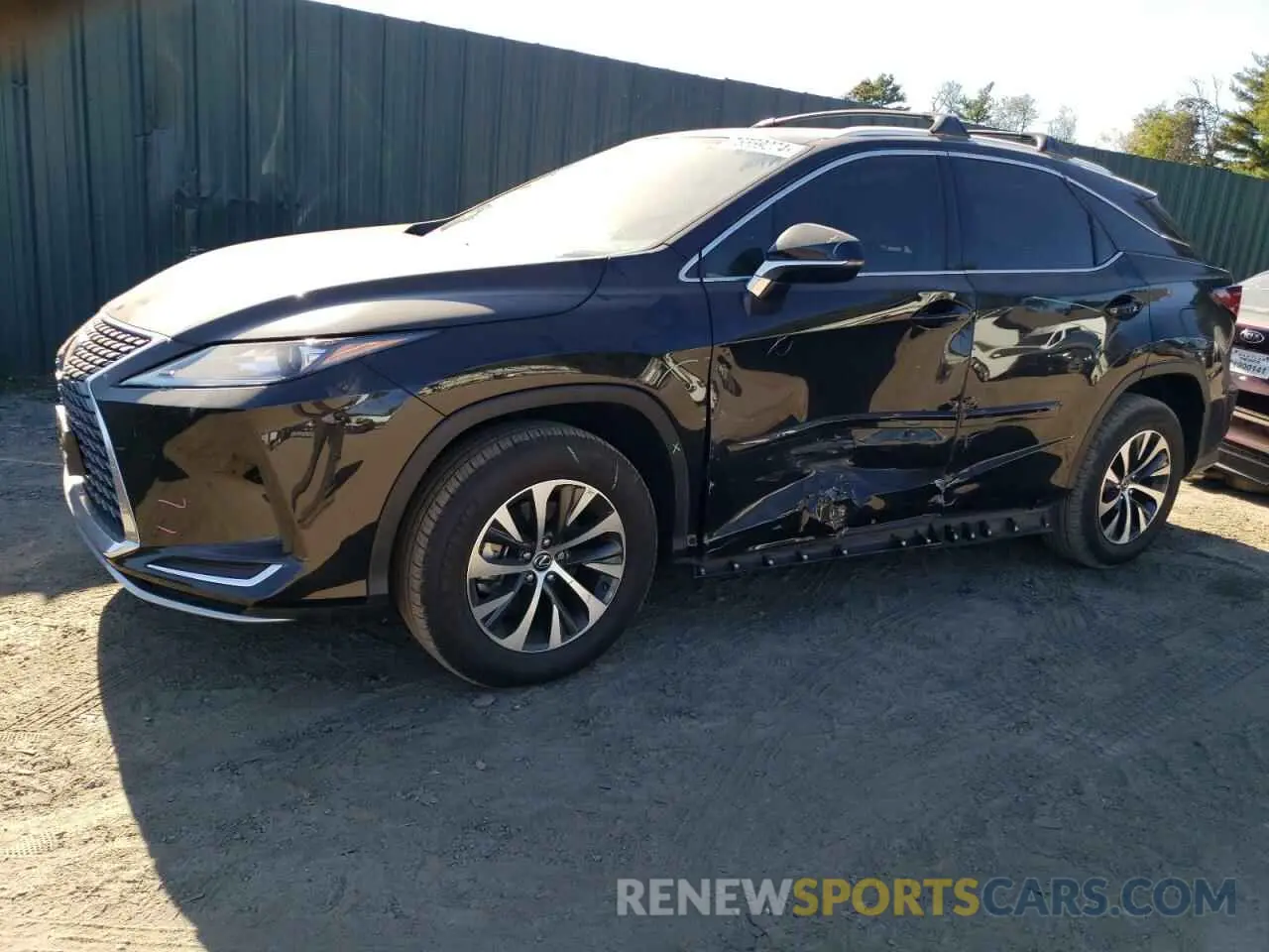 1 Photograph of a damaged car 2T2HZMDA3MC261603 LEXUS RX350 2021