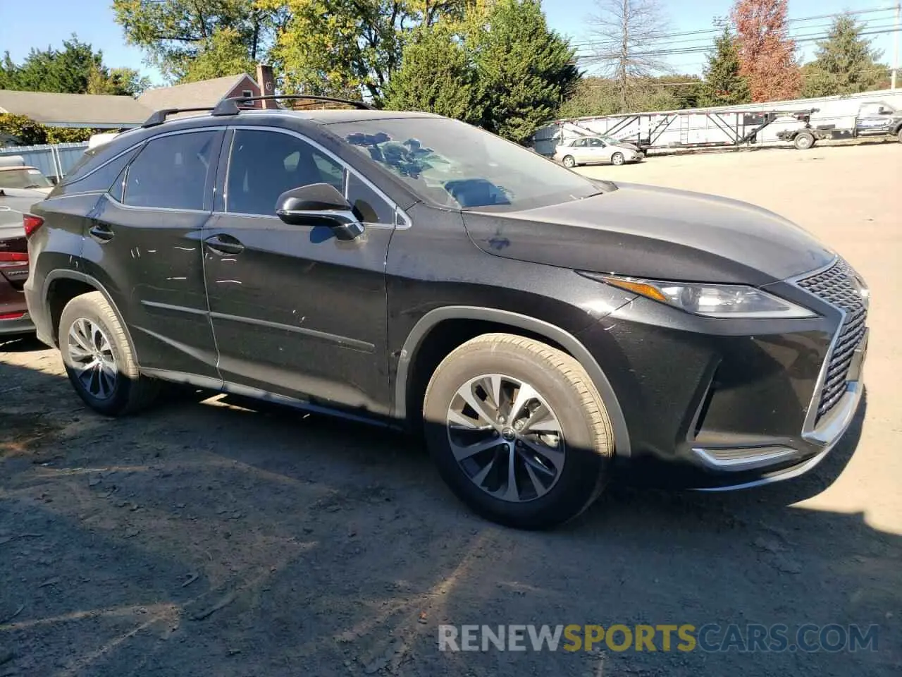 4 Photograph of a damaged car 2T2HZMDA3MC261603 LEXUS RX350 2021