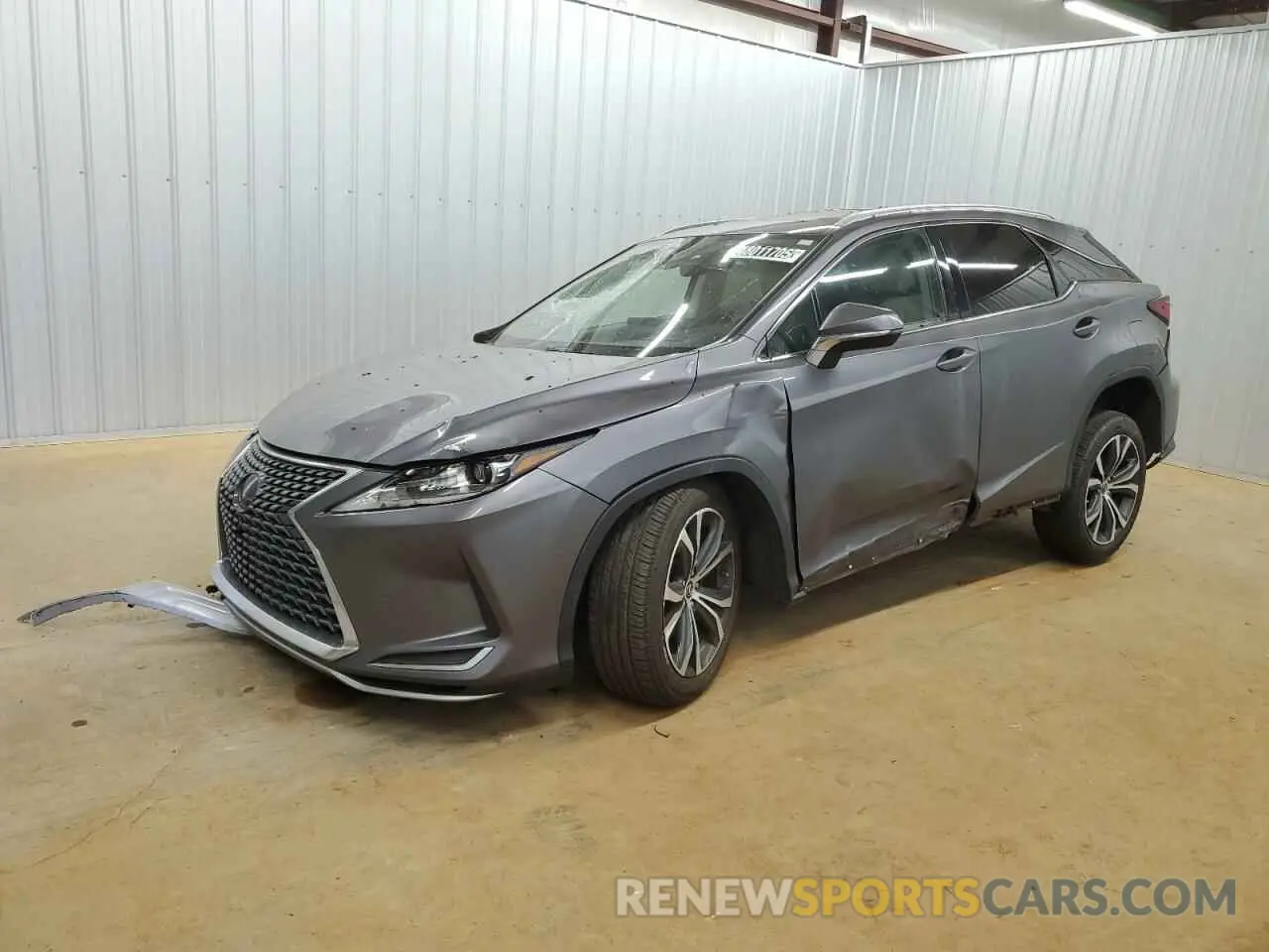 1 Photograph of a damaged car 2T2HZMDA3MC282810 LEXUS RX350 2021