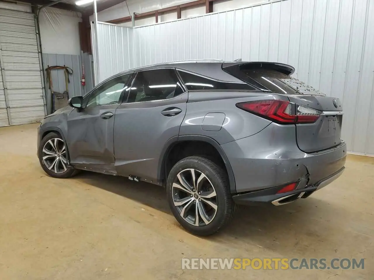 2 Photograph of a damaged car 2T2HZMDA3MC282810 LEXUS RX350 2021