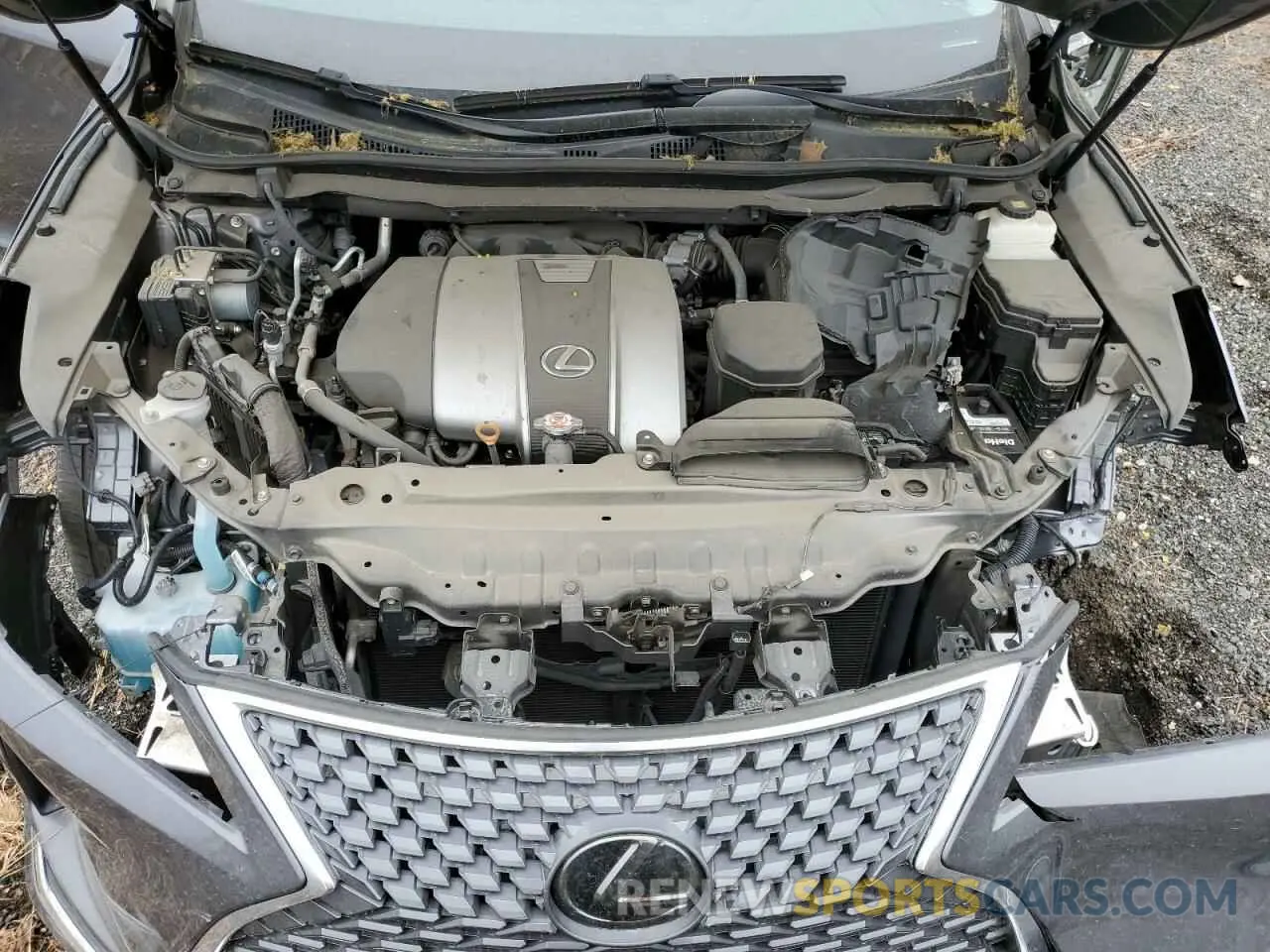 11 Photograph of a damaged car 2T2HZMDA4MC291886 LEXUS RX350 2021