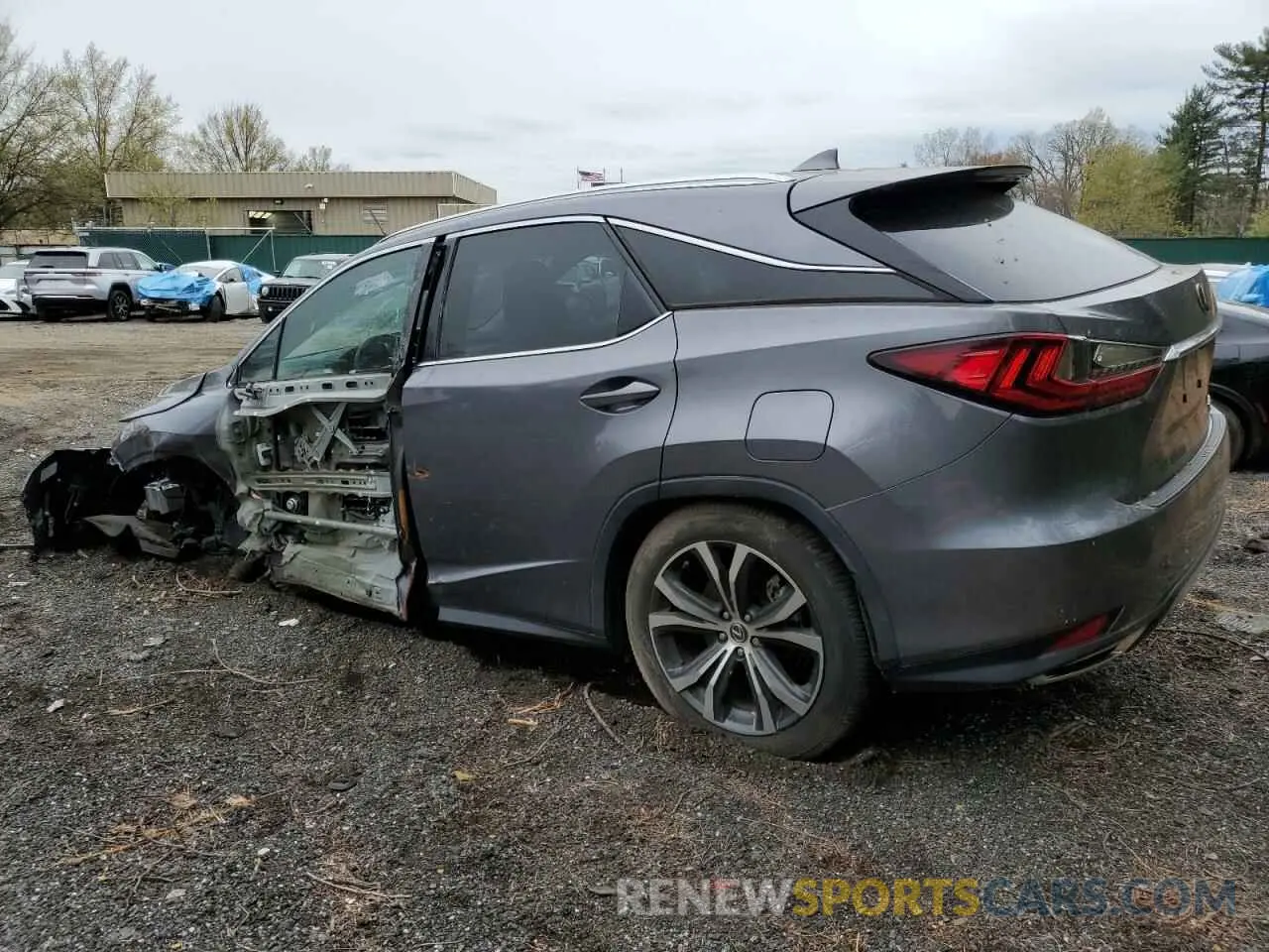 2 Photograph of a damaged car 2T2HZMDA4MC291886 LEXUS RX350 2021