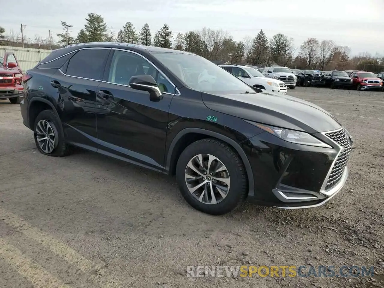 4 Фотография поврежденного автомобиля 2T2HZMDA5MC259061 LEXUS RX350 2021