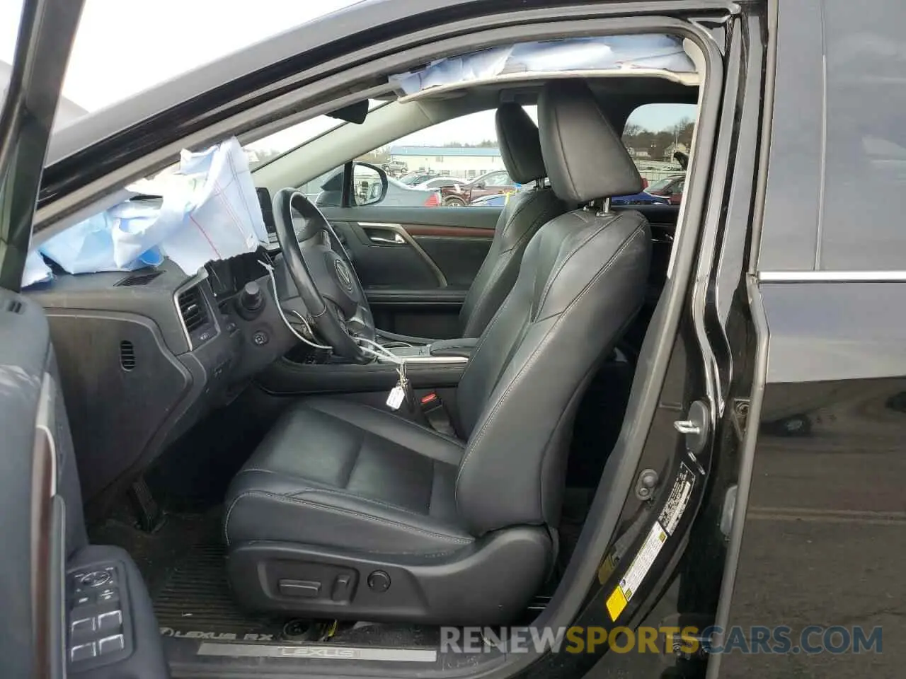 7 Фотография поврежденного автомобиля 2T2HZMDA5MC259061 LEXUS RX350 2021