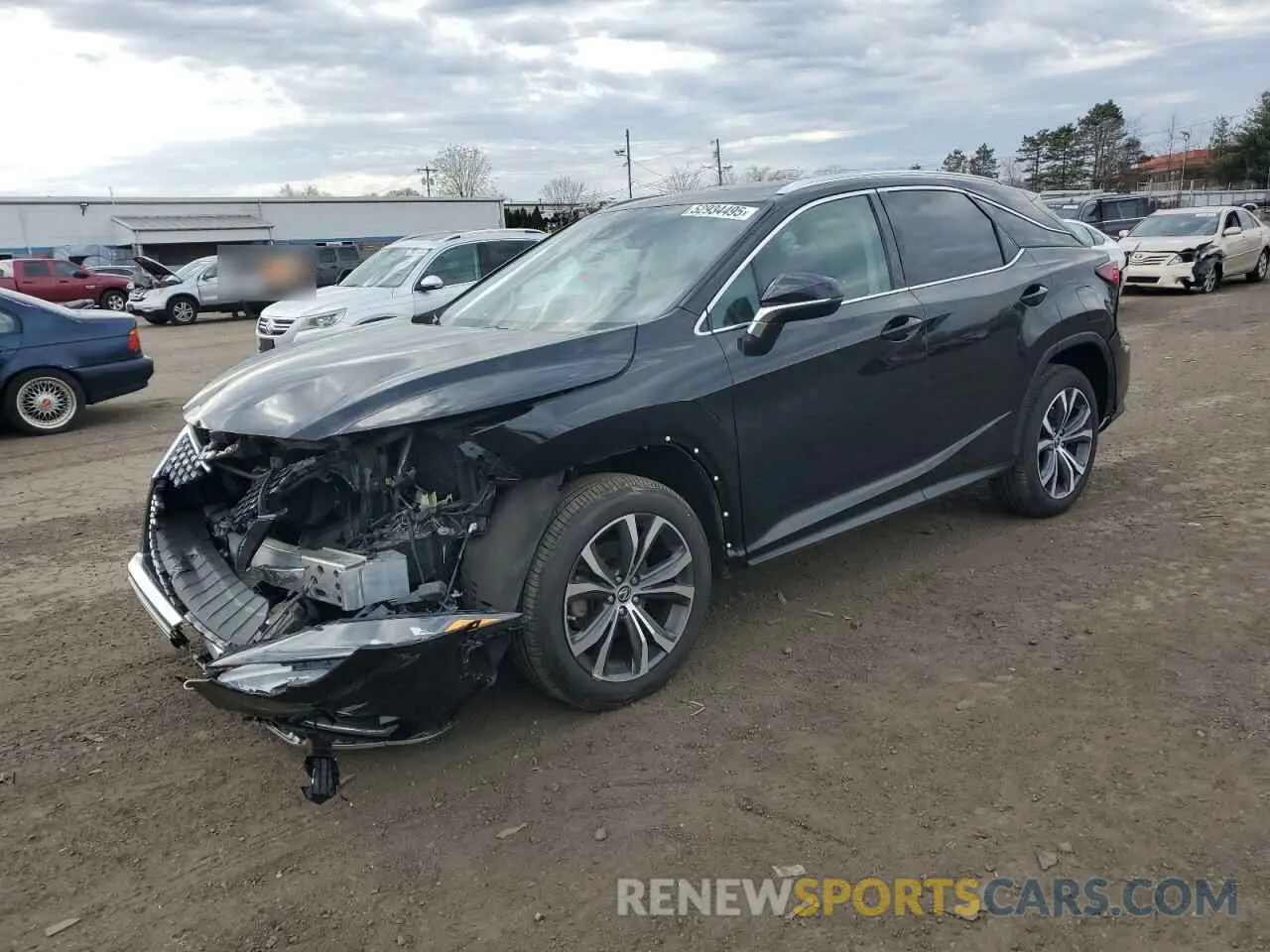 1 Photograph of a damaged car 2T2HZMDA5MC259352 LEXUS RX350 2021