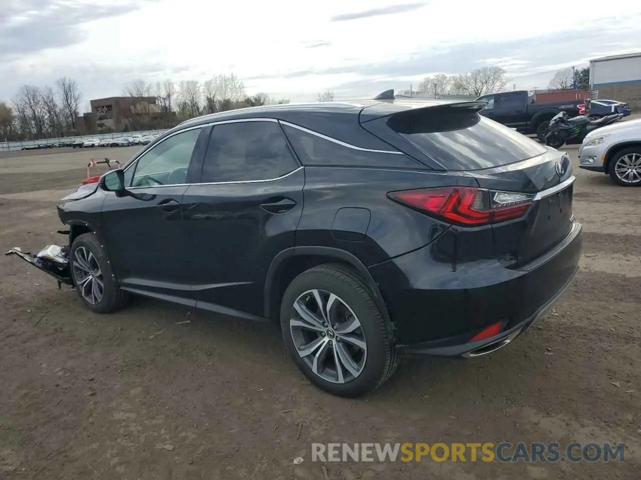 2 Photograph of a damaged car 2T2HZMDA5MC259352 LEXUS RX350 2021