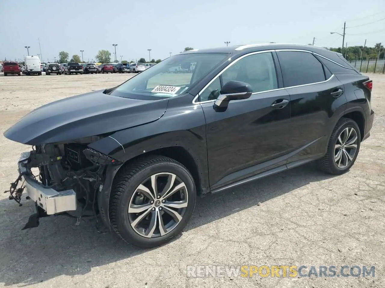1 Photograph of a damaged car 2T2HZMDA5MC264891 LEXUS RX350 2021