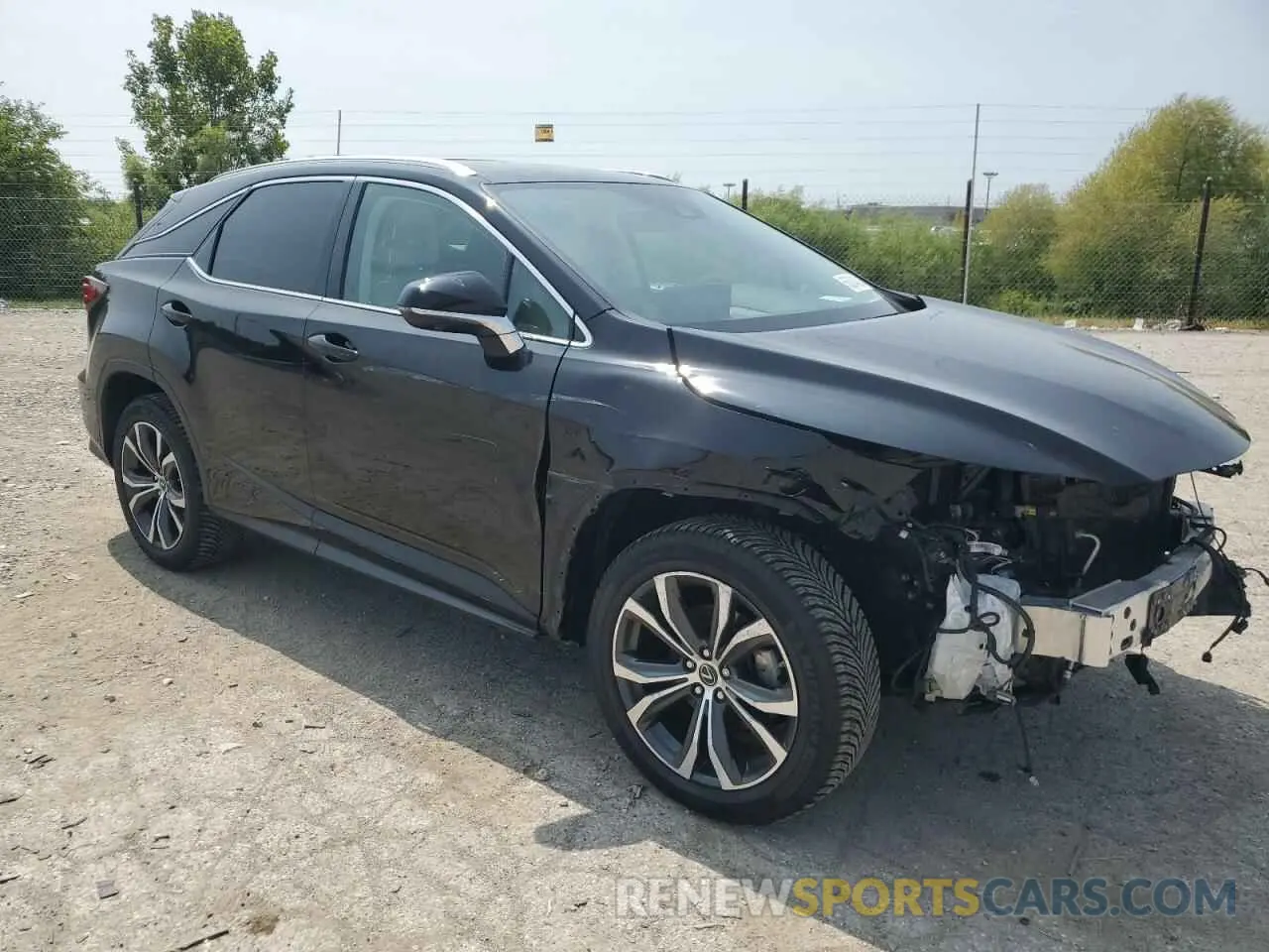 4 Photograph of a damaged car 2T2HZMDA5MC264891 LEXUS RX350 2021