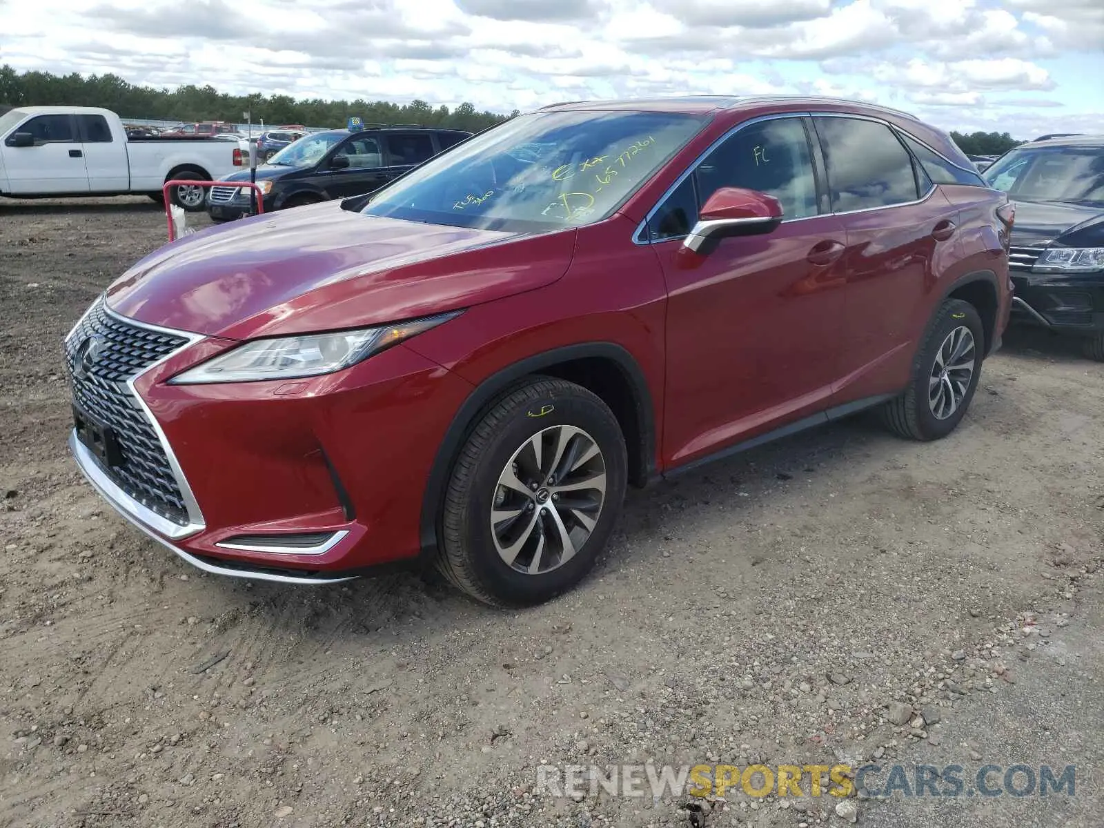 2 Photograph of a damaged car 2T2HZMDA5MC296160 LEXUS RX350 2021