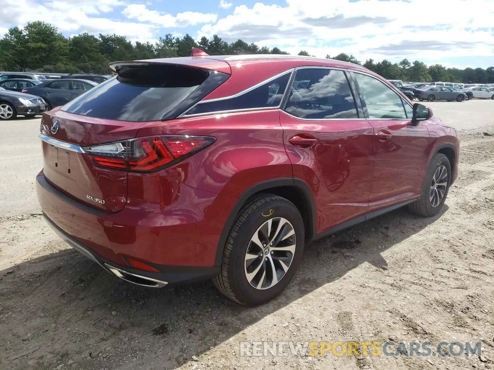 4 Photograph of a damaged car 2T2HZMDA5MC296160 LEXUS RX350 2021