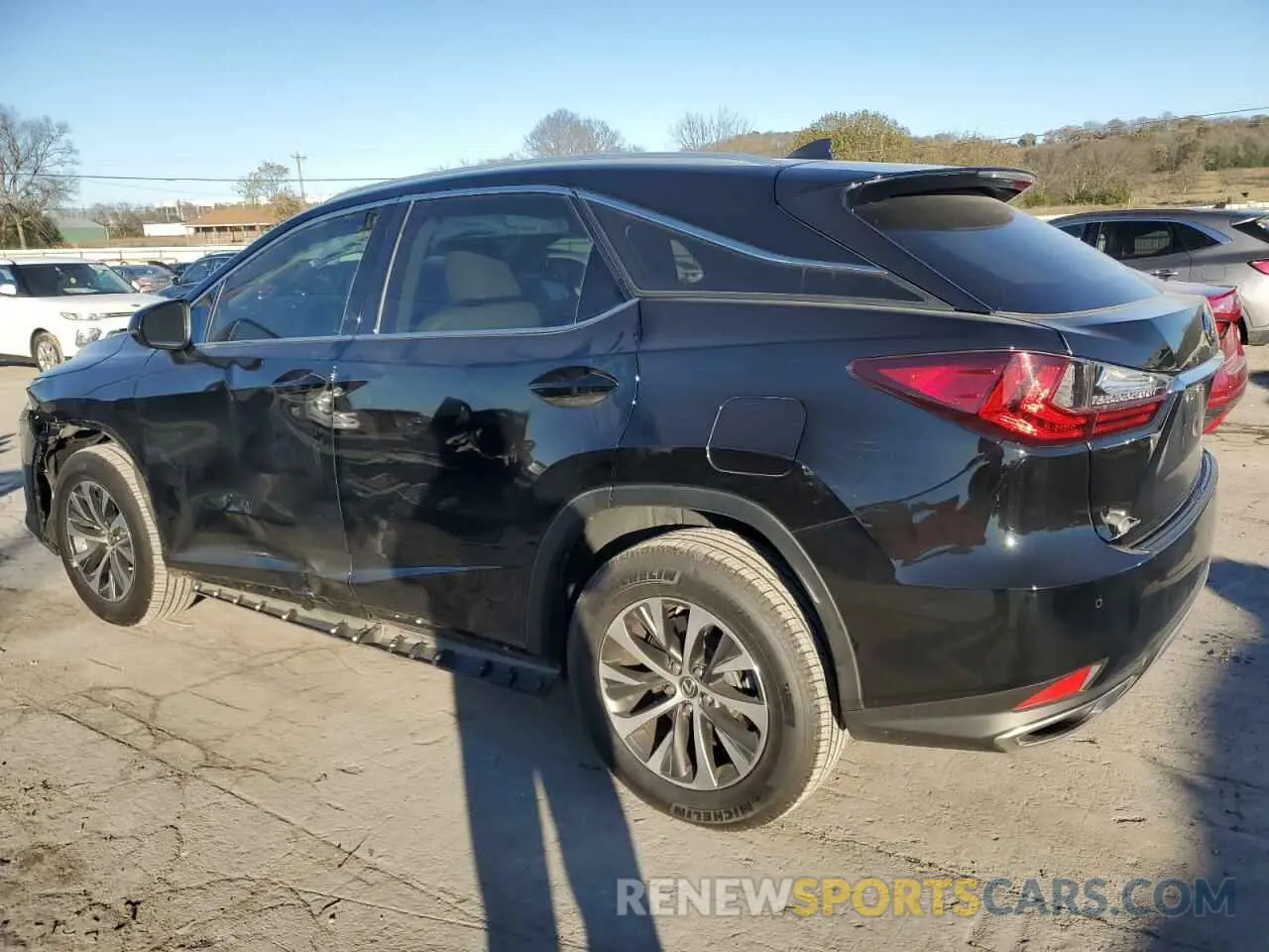 2 Фотография поврежденного автомобиля 2T2HZMDA5MC296739 LEXUS RX350 2021