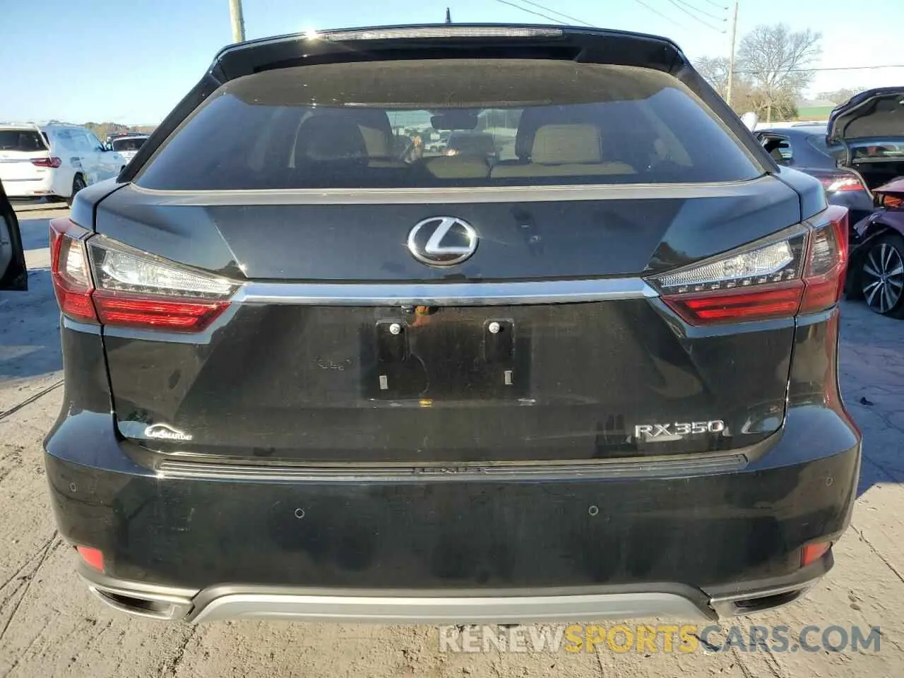 6 Фотография поврежденного автомобиля 2T2HZMDA5MC296739 LEXUS RX350 2021