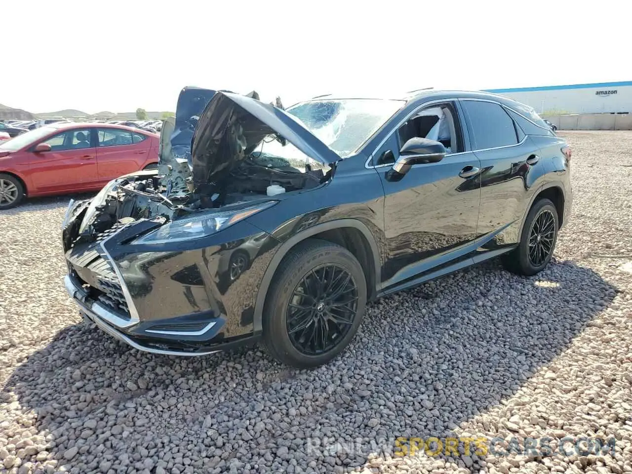 1 Фотография поврежденного автомобиля 2T2HZMDA6MC297236 LEXUS RX350 2021