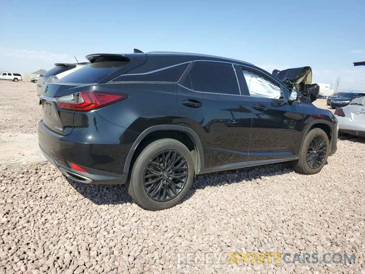 3 Фотография поврежденного автомобиля 2T2HZMDA6MC297236 LEXUS RX350 2021