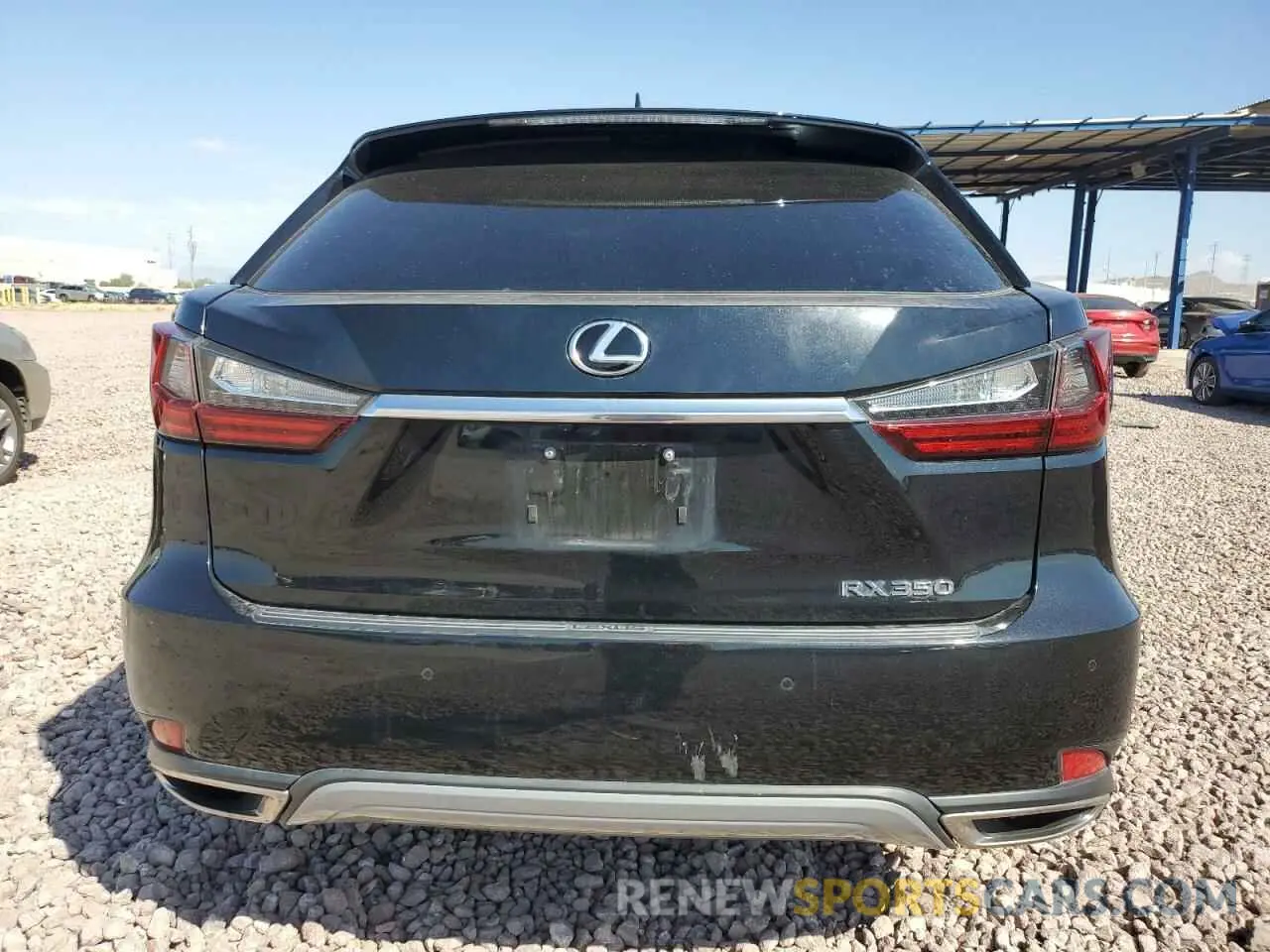 6 Фотография поврежденного автомобиля 2T2HZMDA6MC297236 LEXUS RX350 2021