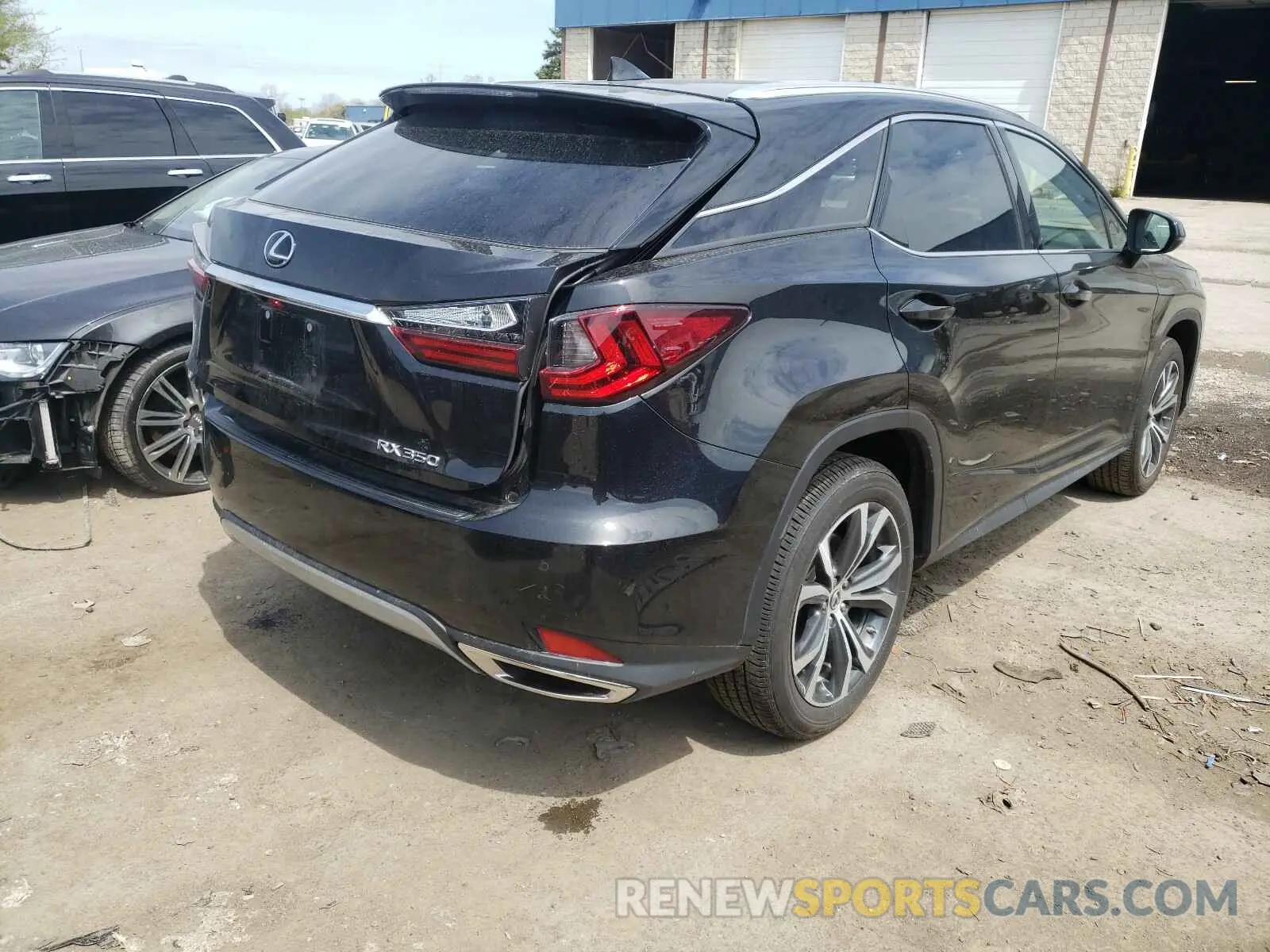 4 Photograph of a damaged car 2T2HZMDA7MC267985 LEXUS RX350 2021